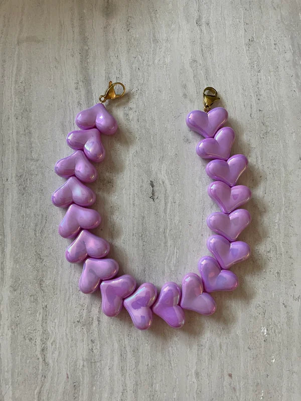 Endless love phonecoard ★ parelmoer violet