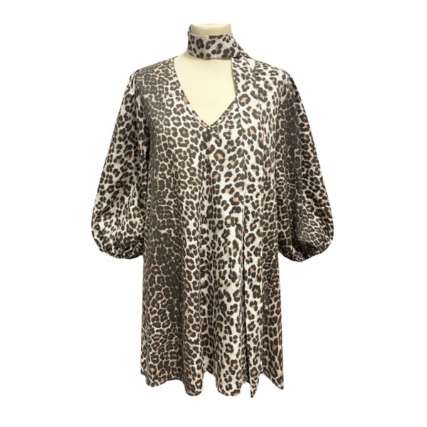 Jade jurk ★ Panterprint — One Size