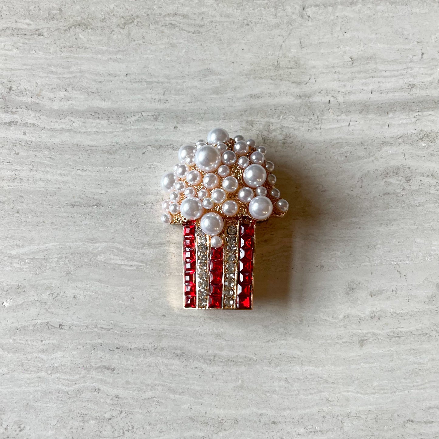 Popcorn broche