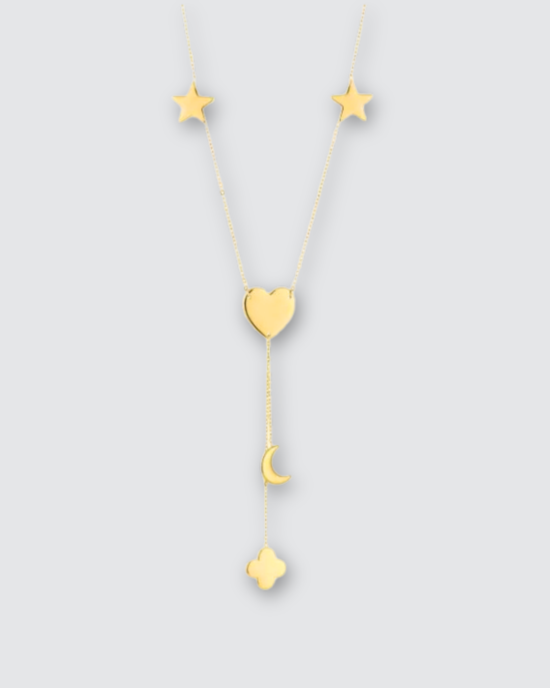 Sterrenmaan lange ketting