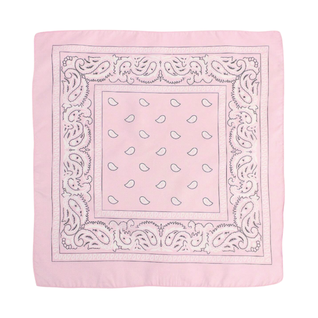 Bandana sjaaltje ★ Licht roze
