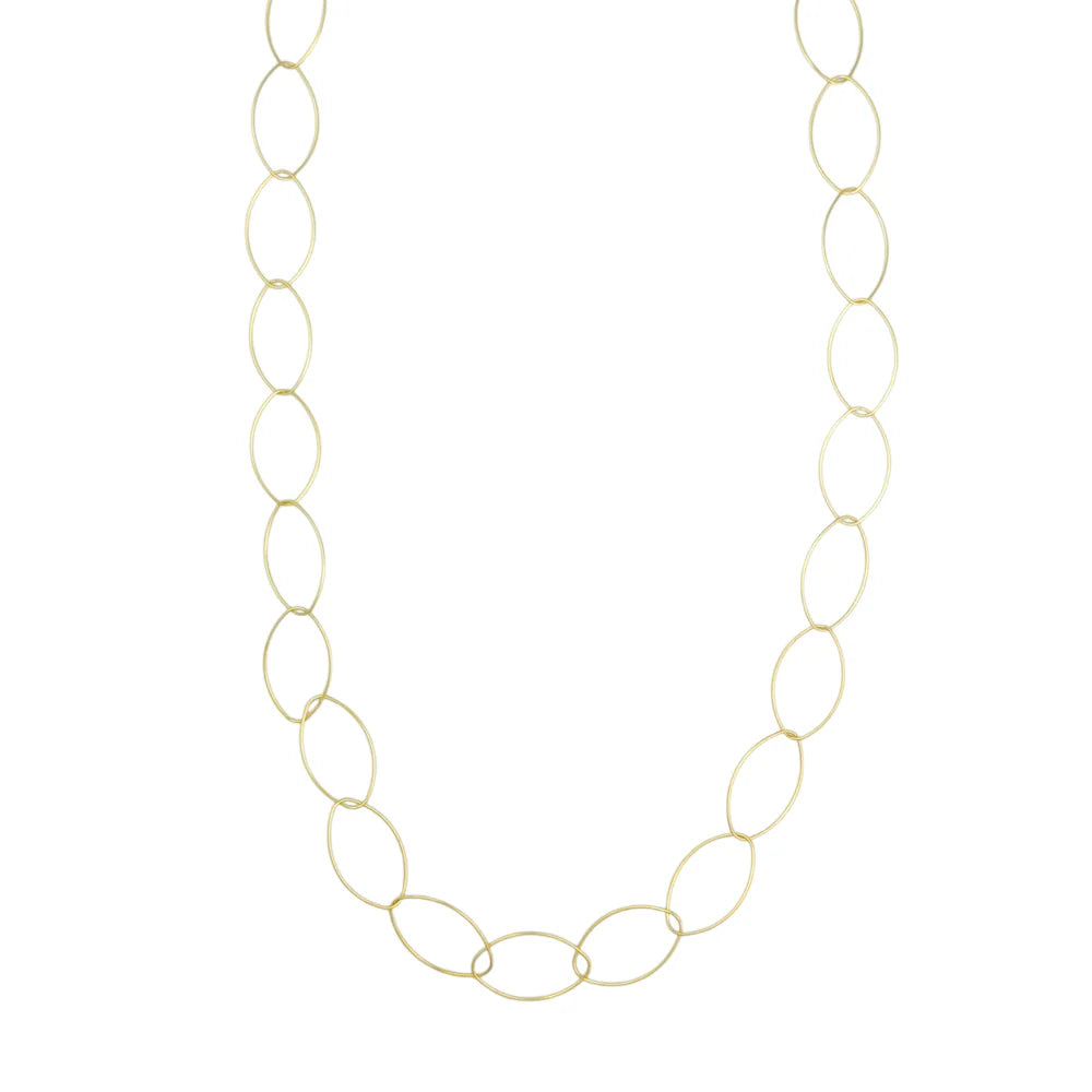 Ovale ketting lang