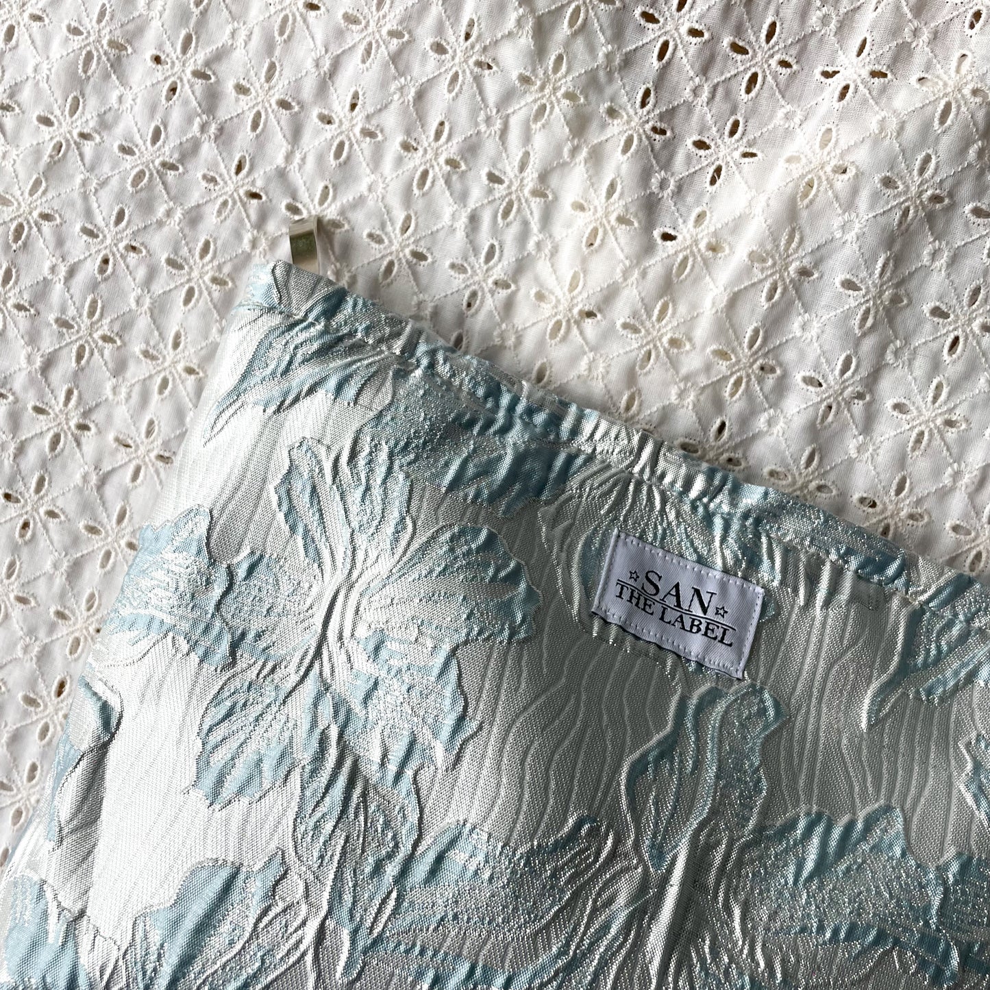 Noé toilettas ★ Blauw & zilver