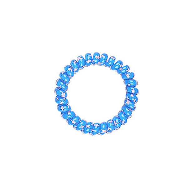 Haar elastiek ★ blauw sterren