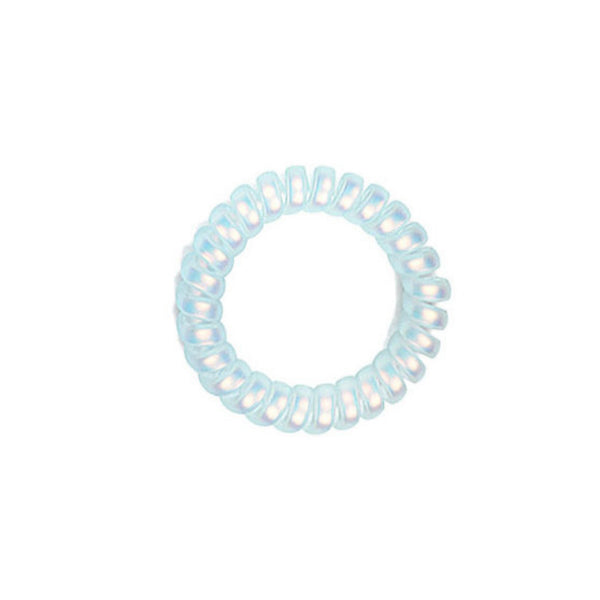 Haar elastiek ★ blauw parelmoer