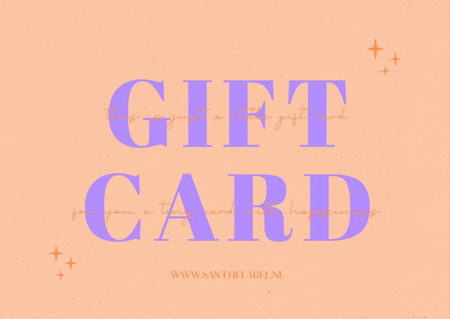 E-Giftcard ★ San the label