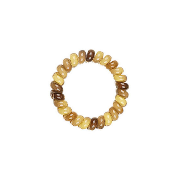 Haar elastiek ★ bruin mix