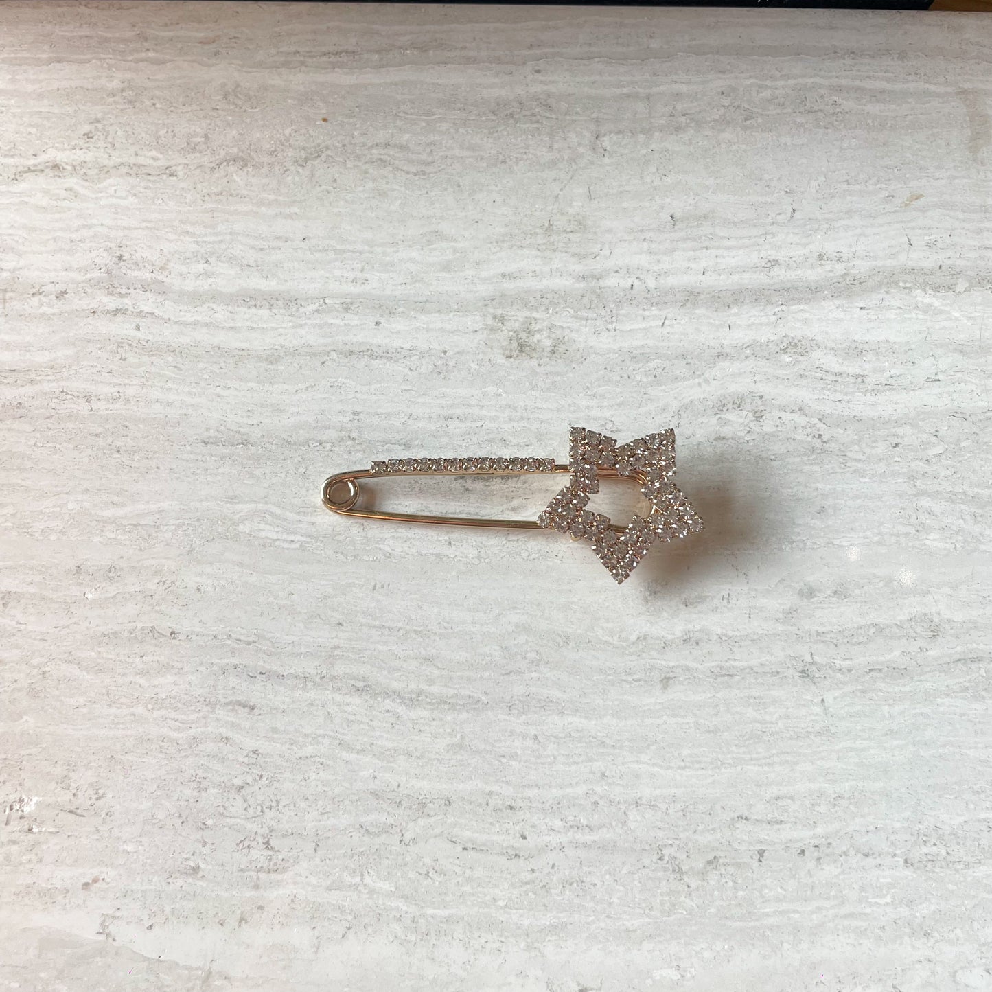 Ster paperclip broche