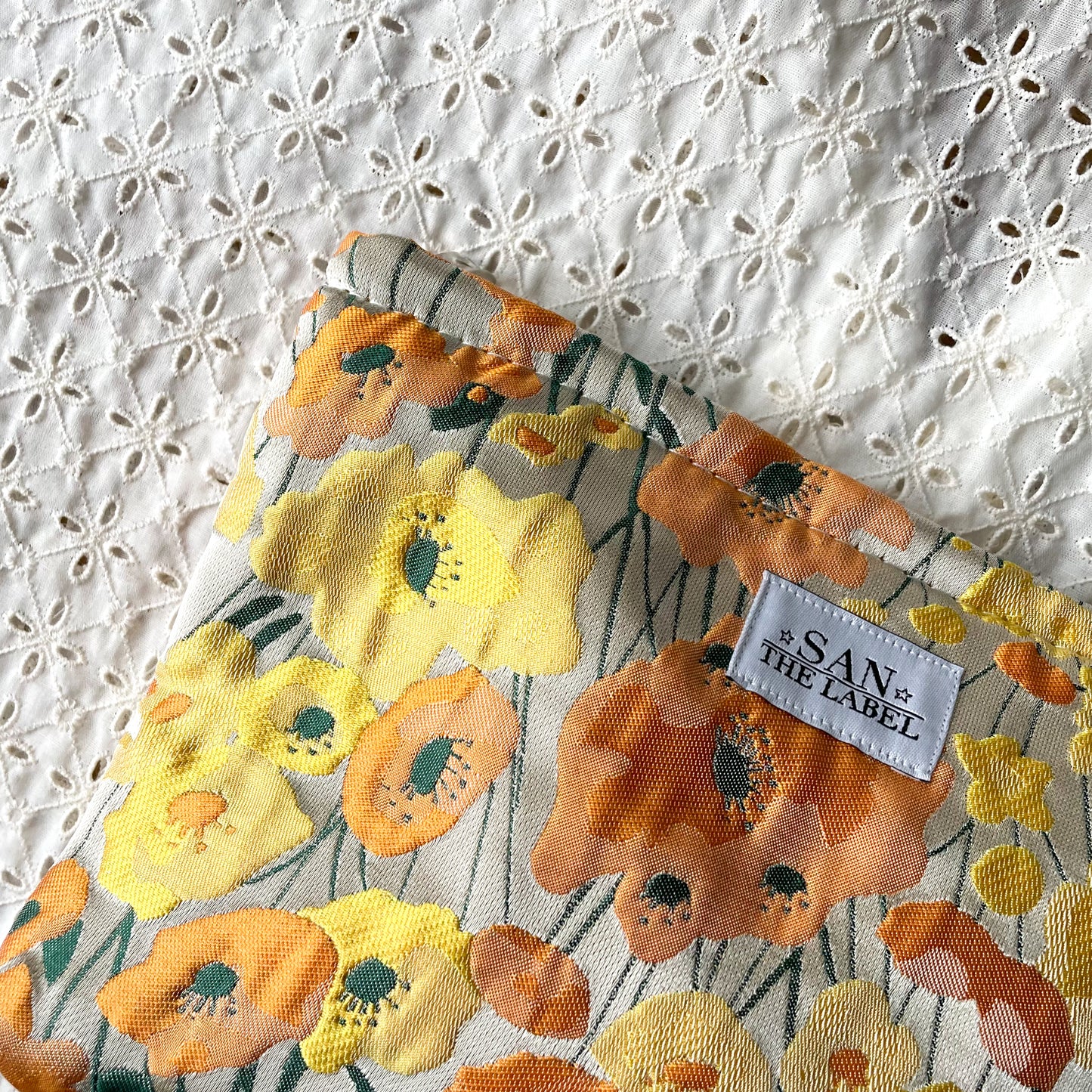 Noé toilettas ★ Oranje & geel