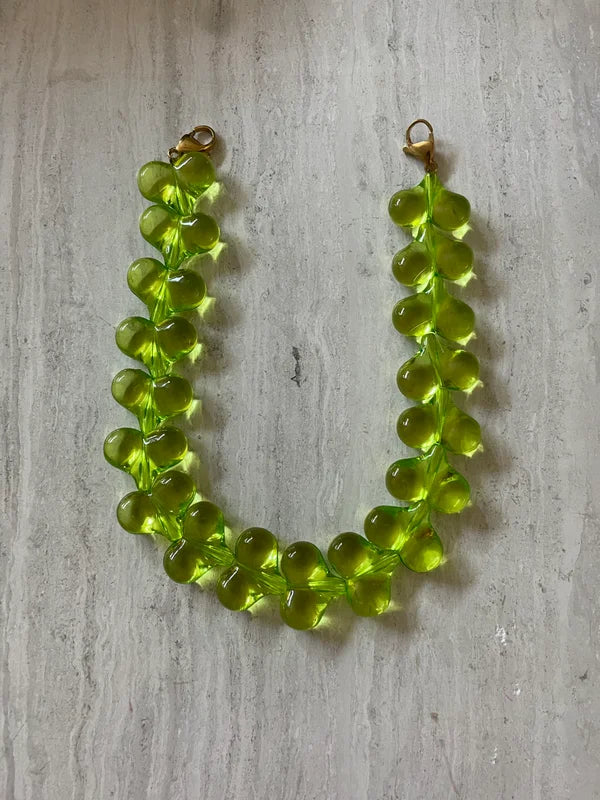 Endless love phonecoard ★ Transparant groen