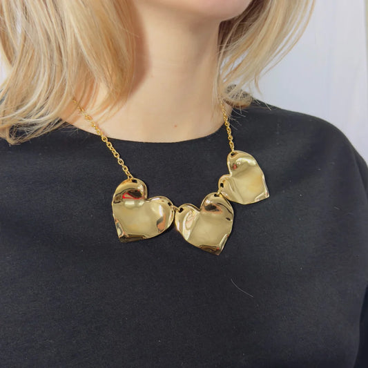 Statement hart ketting
