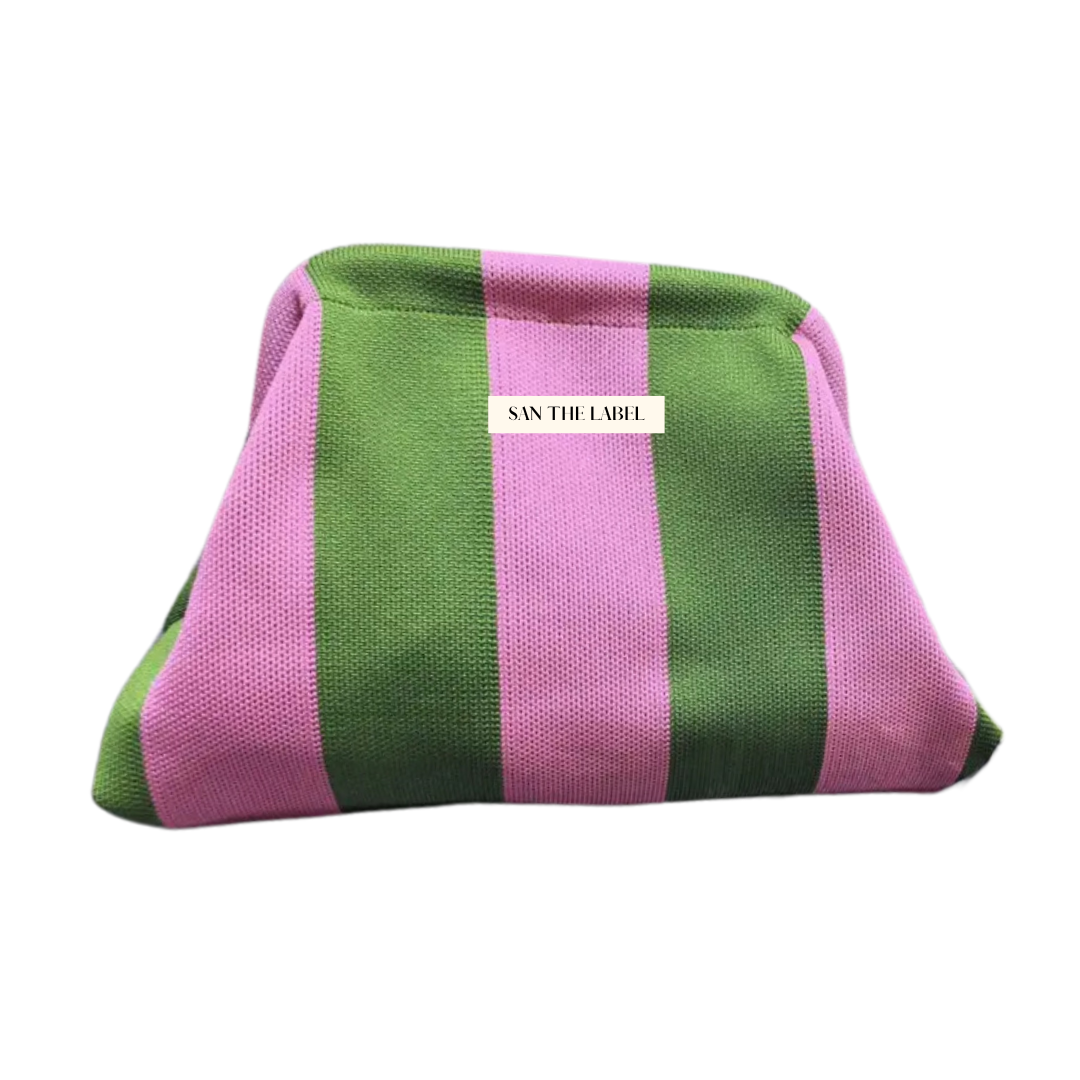 Bobbie tas ★ groen & roze