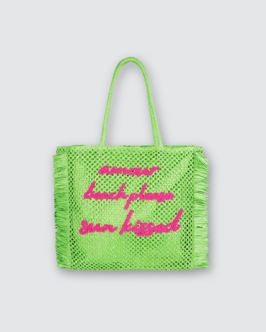 Amour strandtas ★ groen
