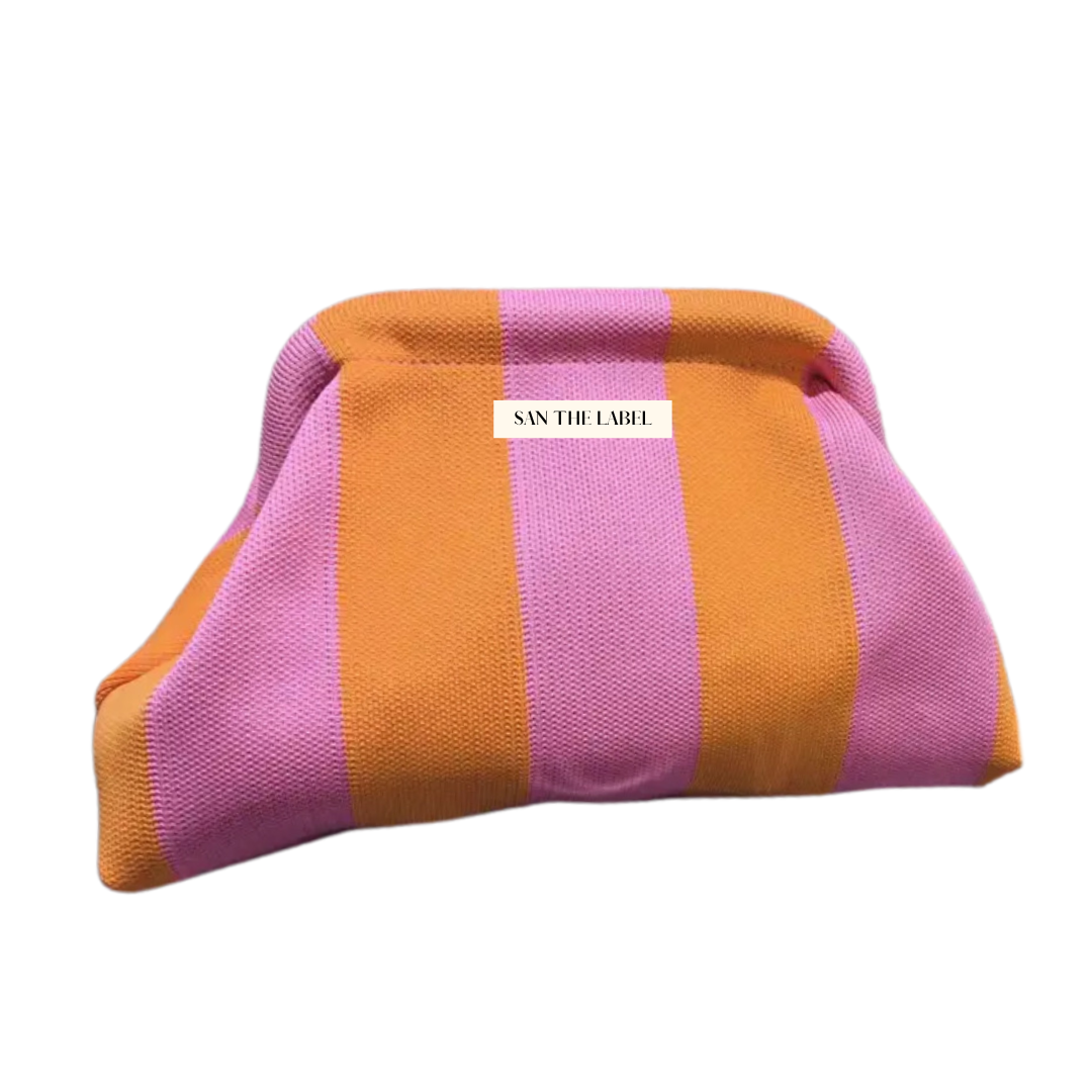 Bobbie tas ★ roze & oranje