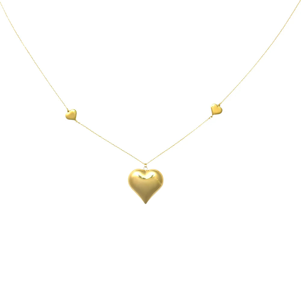 Triple love lange ketting