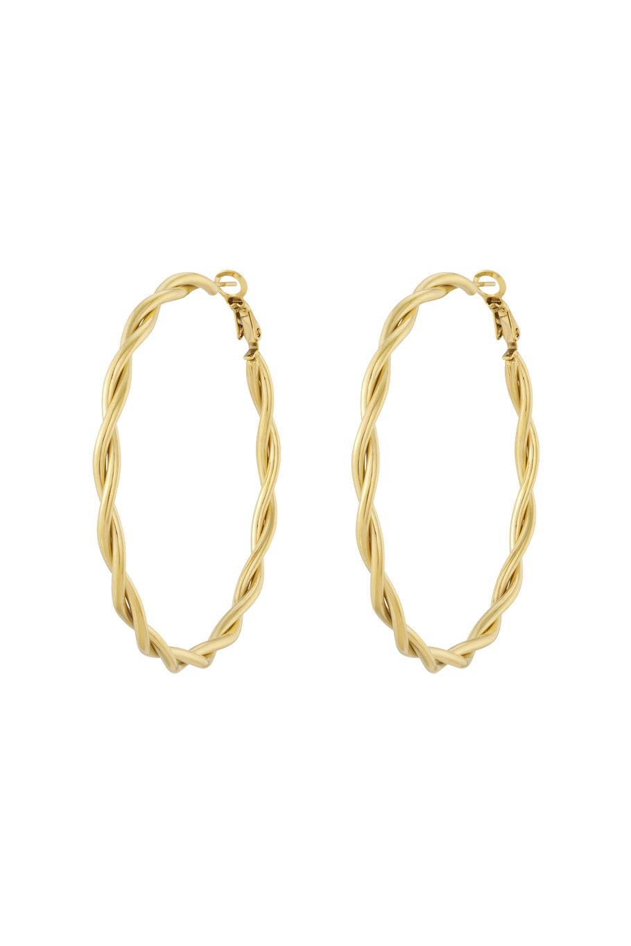 Twisted hoops L