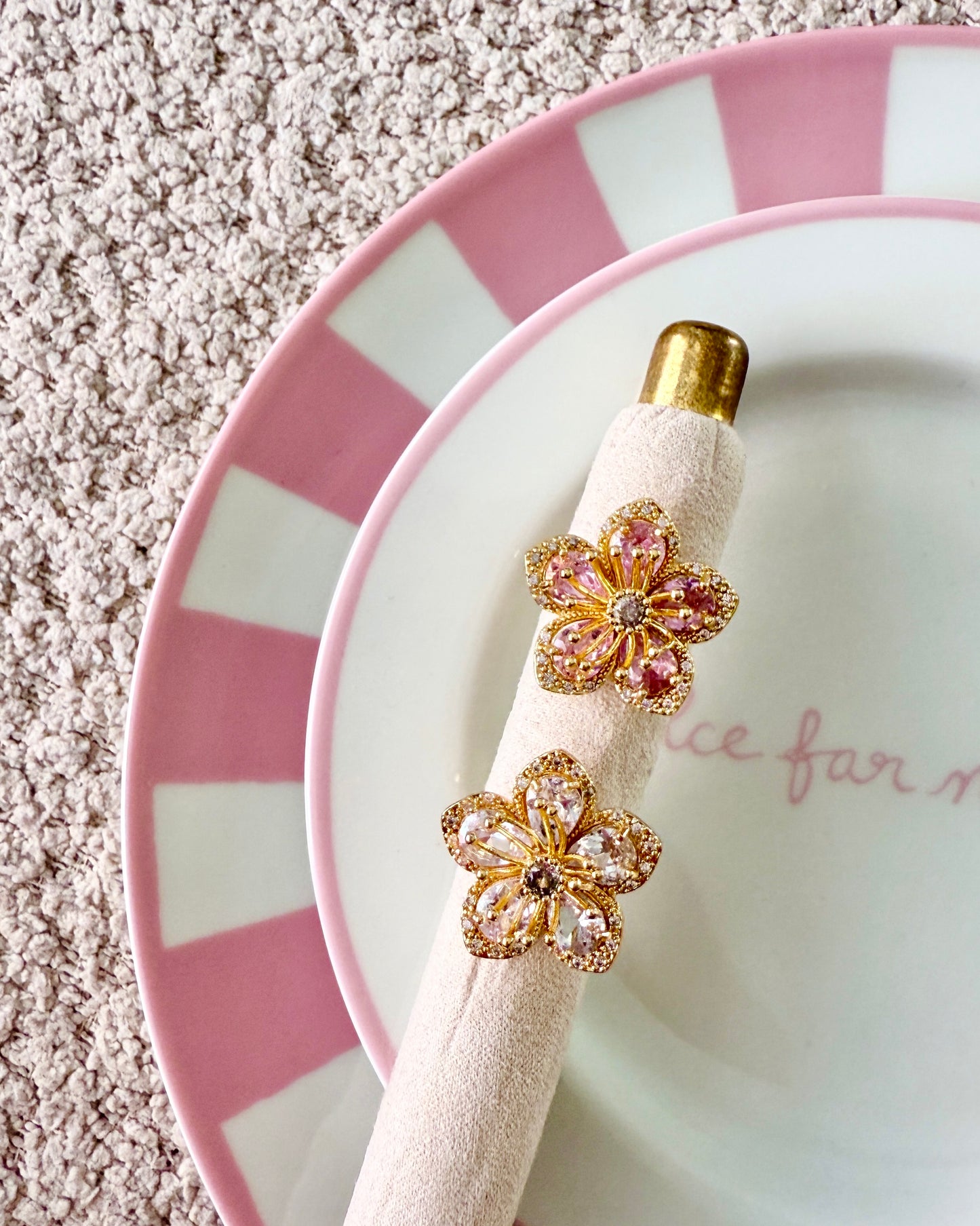 Esmee ring ★ roze