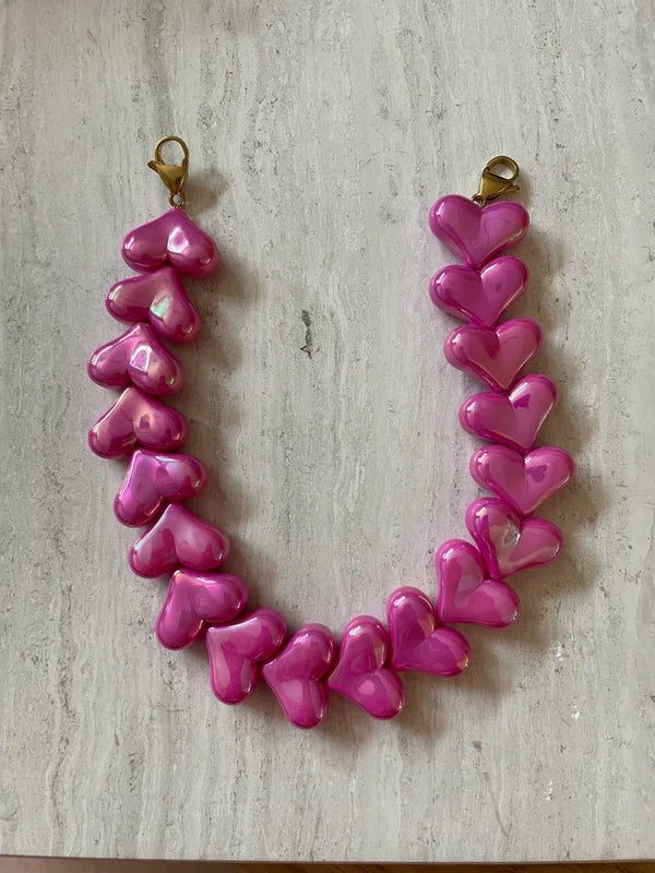 Endless love phonecoard ★ parelmoer roze