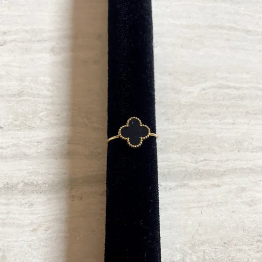 Black luck ring