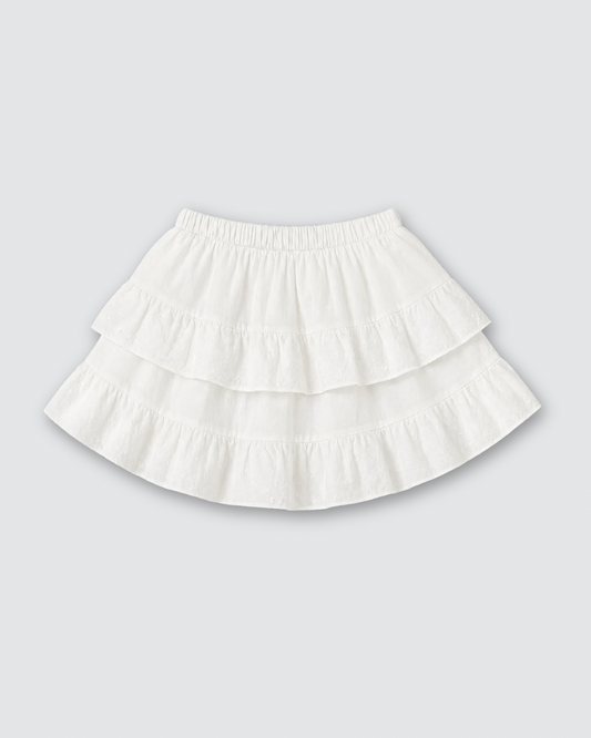 Katie skort ★ wit