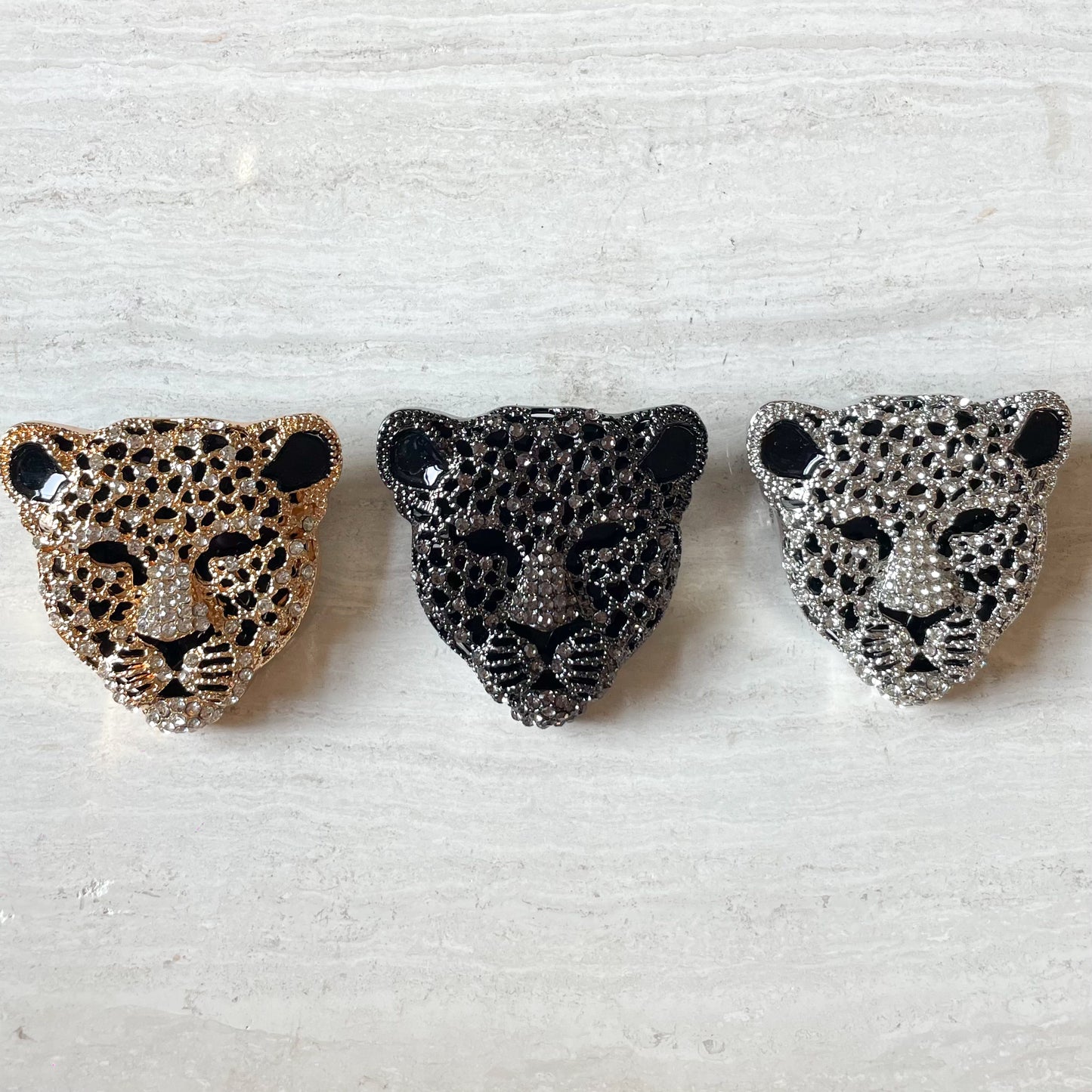 Panter broche klein ★ zilver