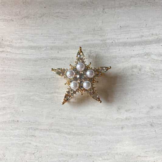 Sparkling ster broche