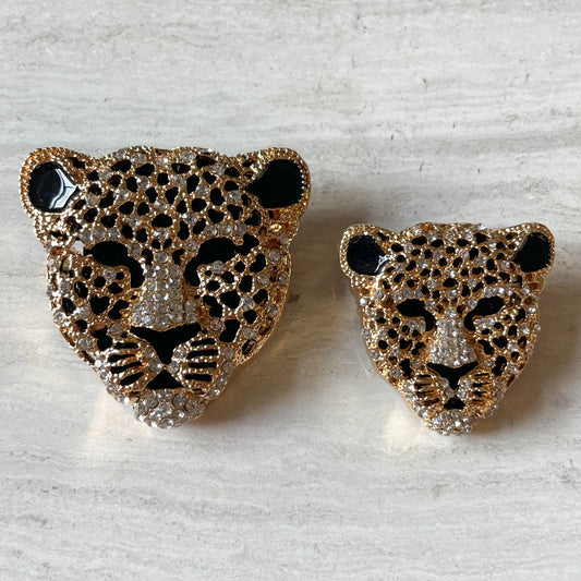 Panter broche groot ★ goud