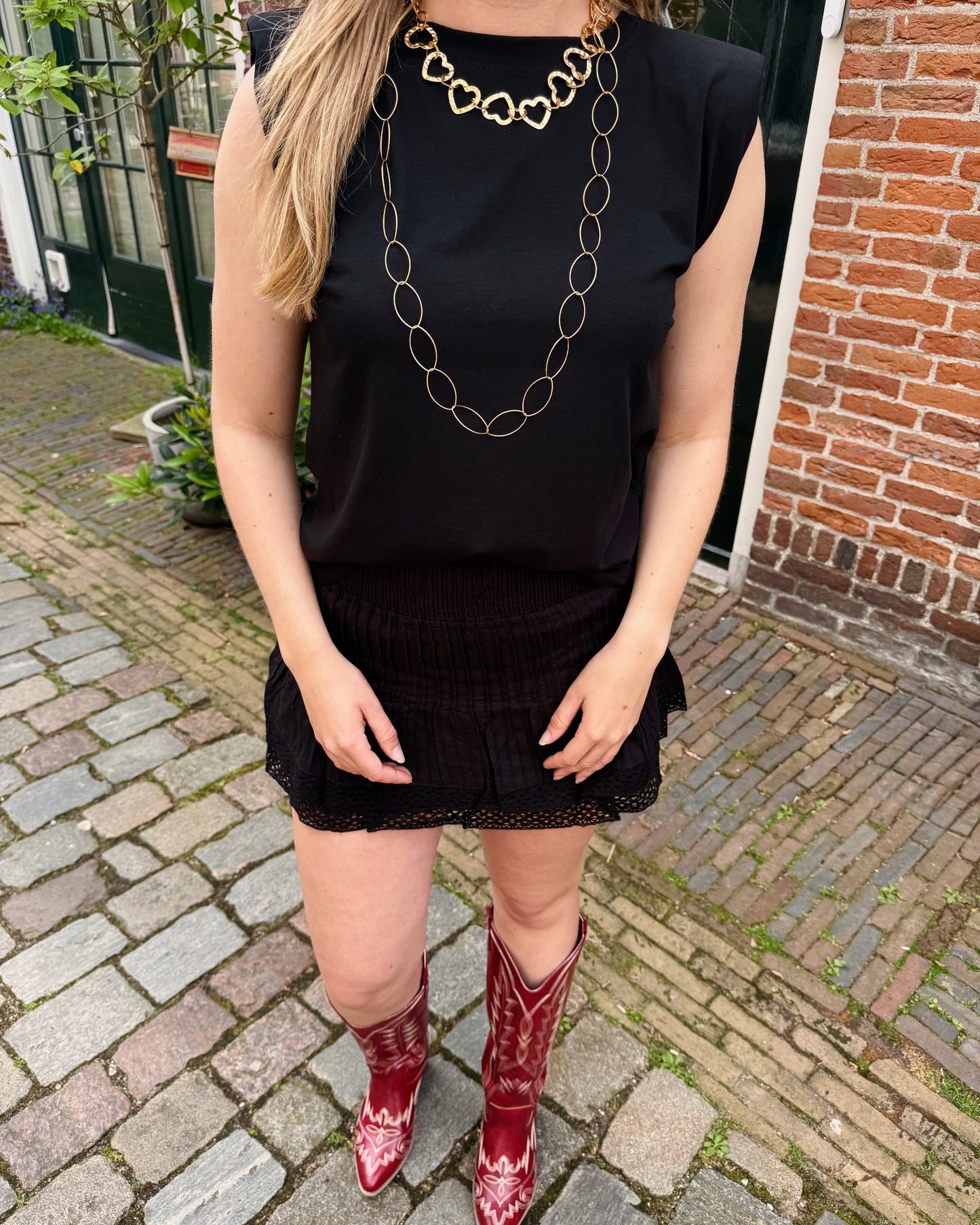 Sienna skort ★ zwart