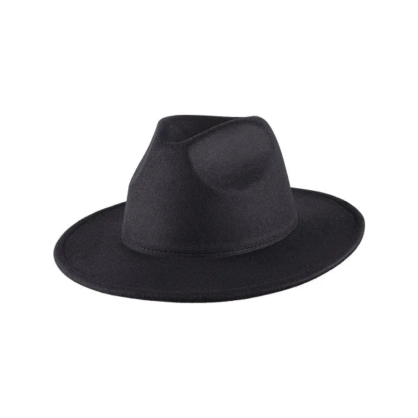Fedora hoed zwart