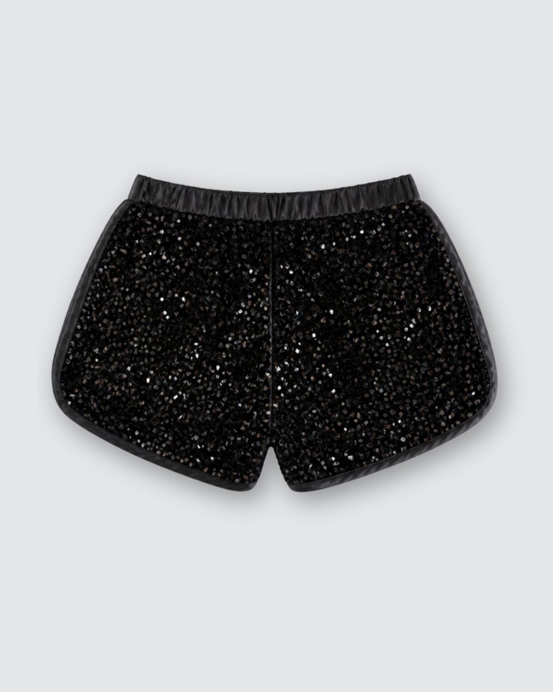Loulou glitter short ★ zwart
