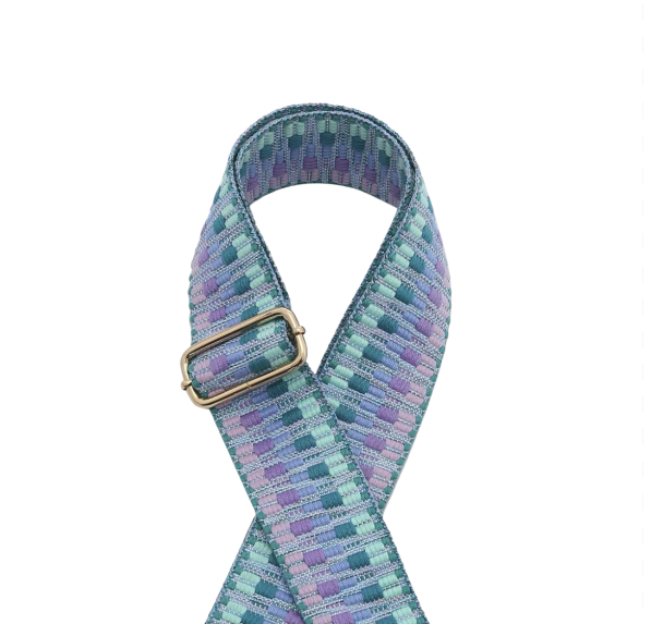 Cotton candy bagstrap purple