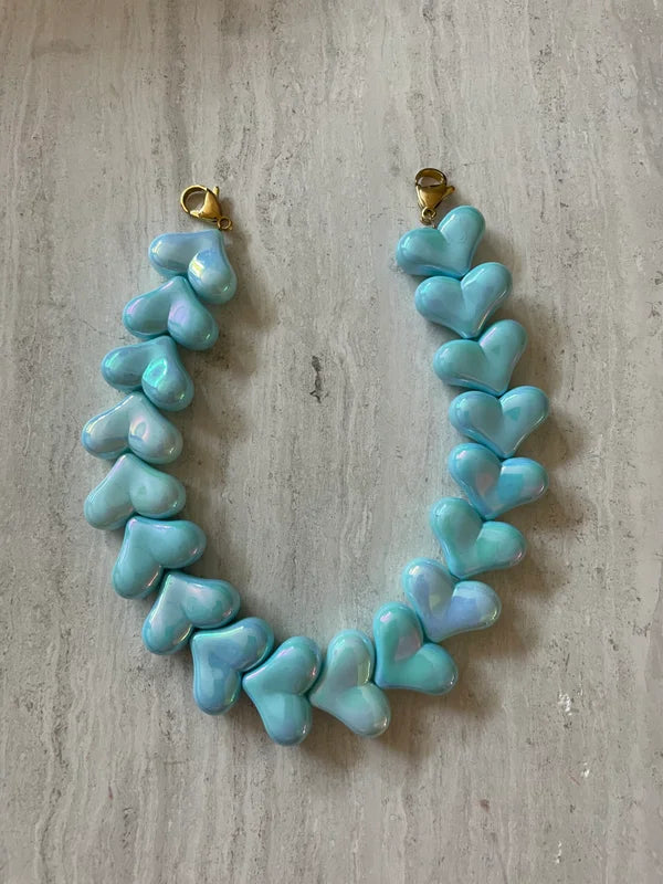 Endless love phonecoard ★ parelmoer blauw