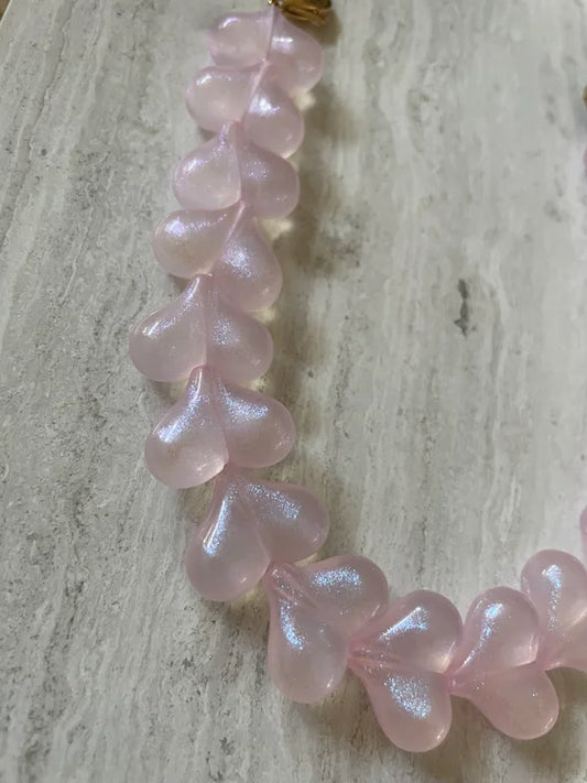 Endless love phonecoard ★ shiny licht roze