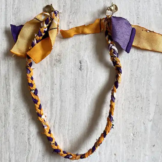 Bandana phonecoard ★ Oranje & paars