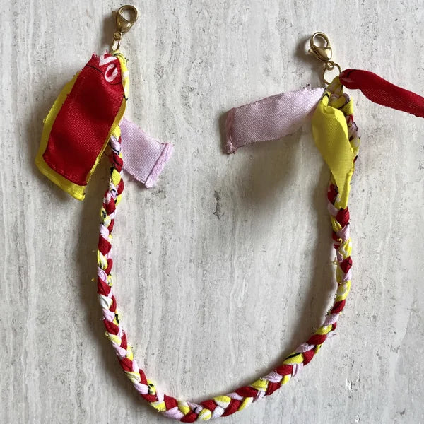 Bandana phonecoard ★ geel, roze & rood