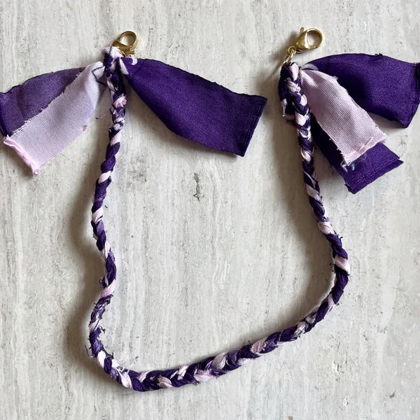 Bandana phonecoard ★ Paars & roze