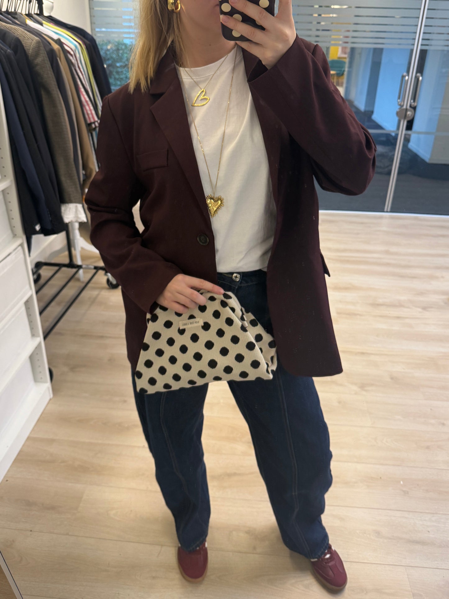 Ruby tas ★ wit & zwart