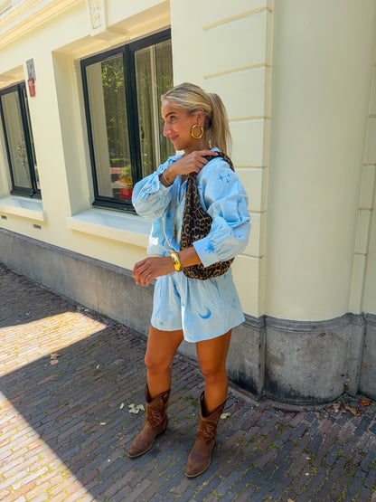 Nola short ★ blauw