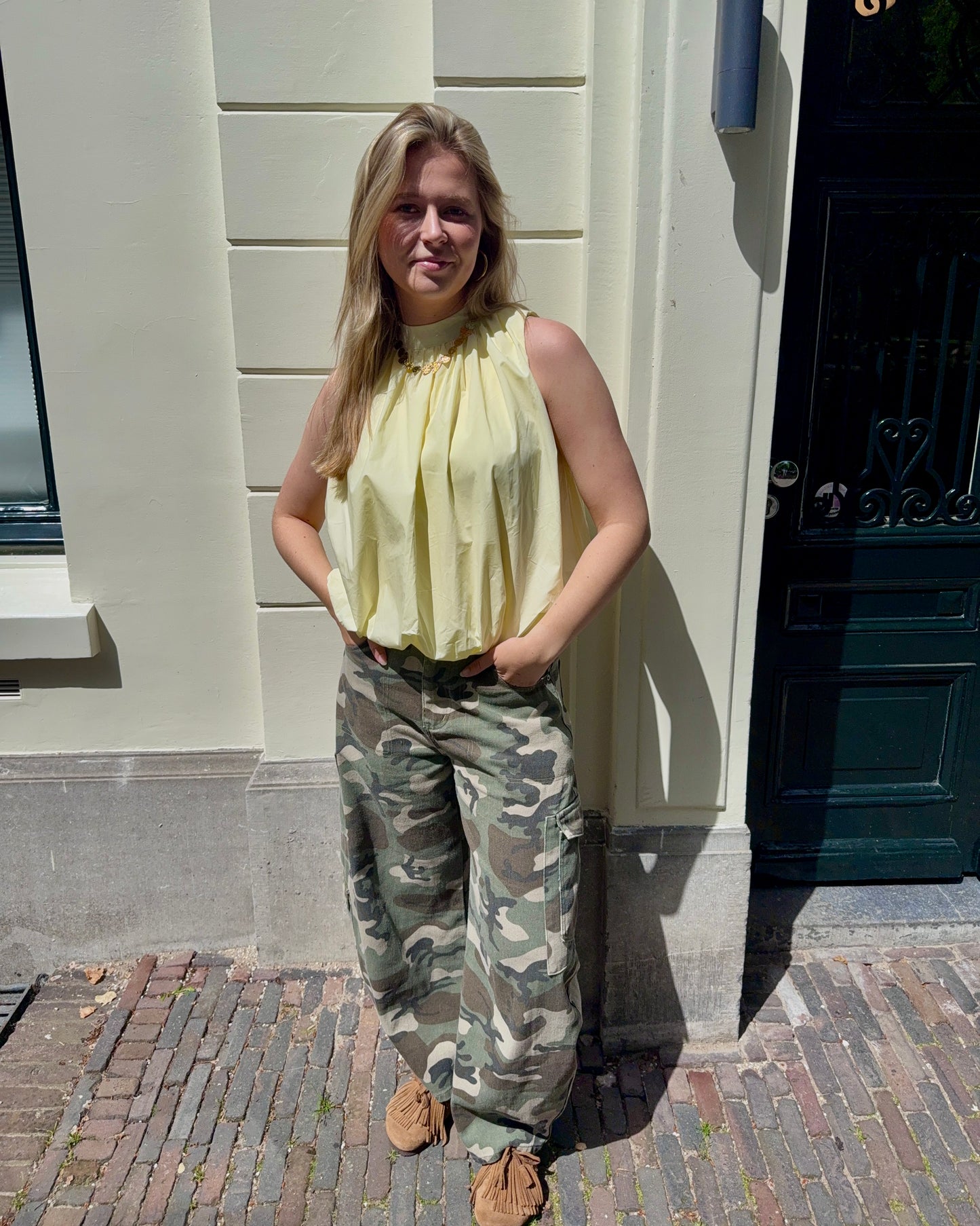 Juliette top ★ geel
