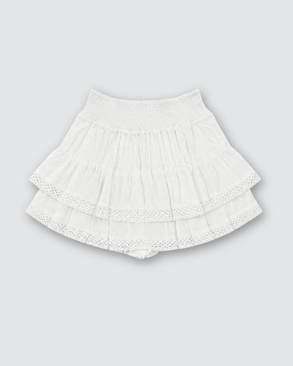 Sienna skort ★ wit