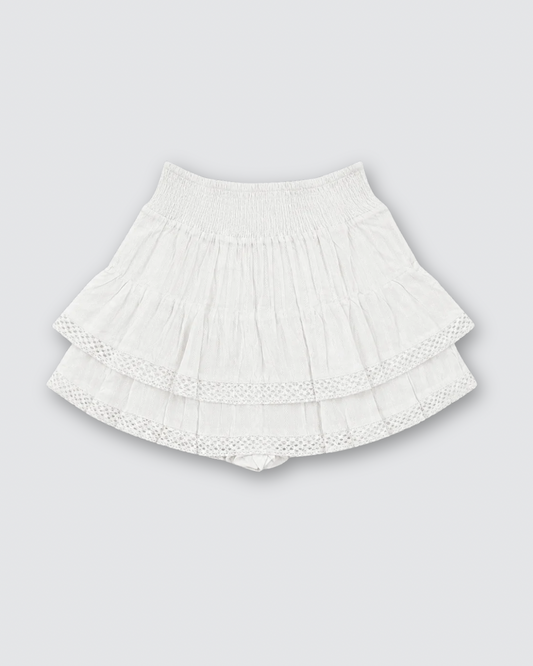 Sienna skort ★ wit