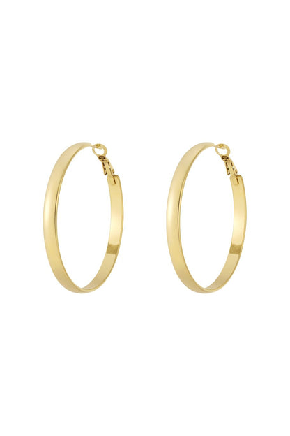 Basic thick hoops M