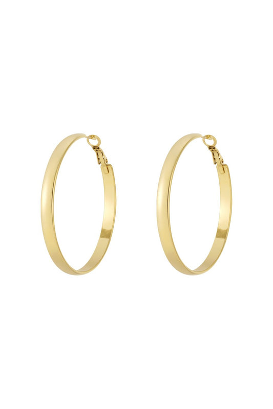 Basic thick hoops M