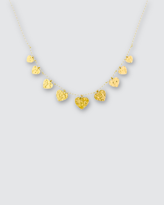Hanging love ketting