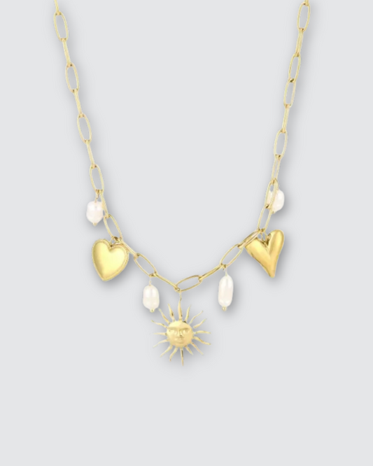 Amber bedel ketting