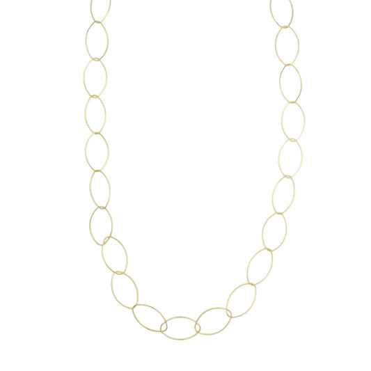 Ovale ketting lang