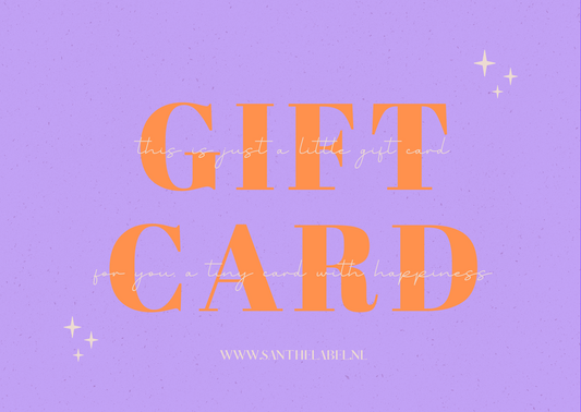 Giftcard ★ San the label