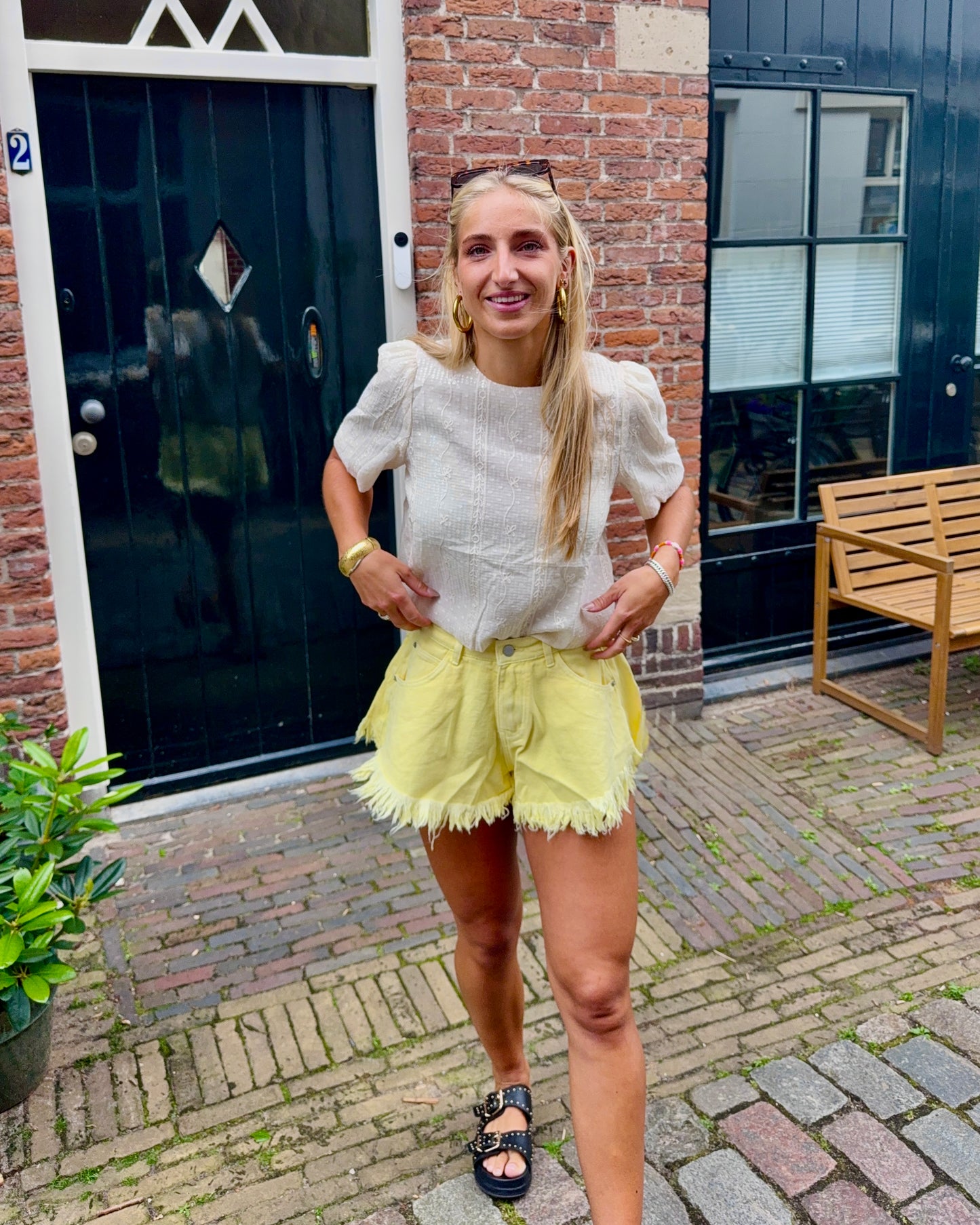 City girl short ★ geel