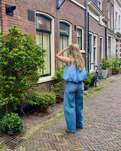 Juliette top ★ blauw