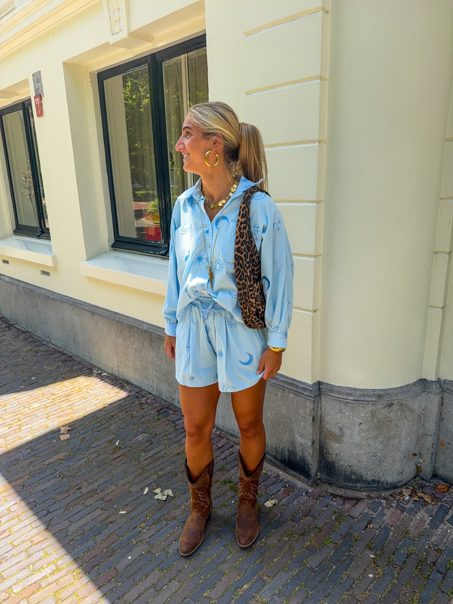 Nola short ★ blauw